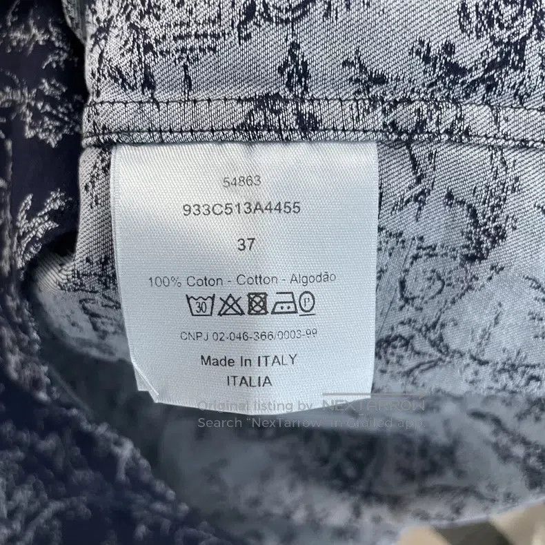 Dior Dior Size37 Flower shirt Size US XXS / EU 40 - 3 Thumbnail