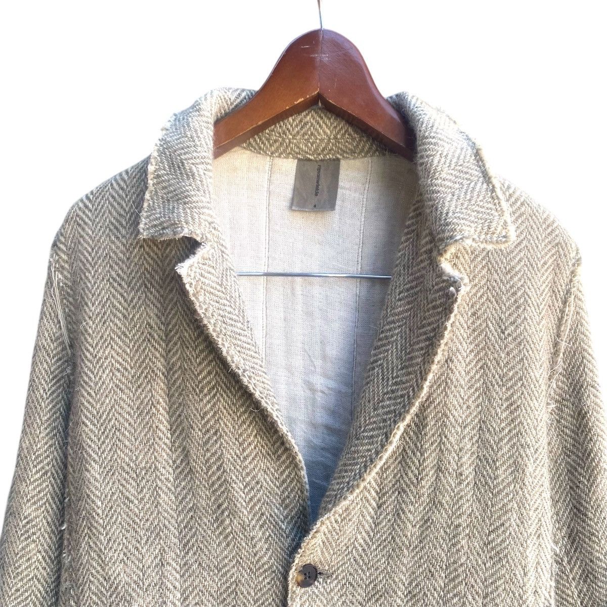 RIPVANWINKLE ‼️LAST DROP‼️Ripvanwinkle Herringbone Tweed Jacket Size US L / EU 52-54 / 3 - 4 Thumbnail