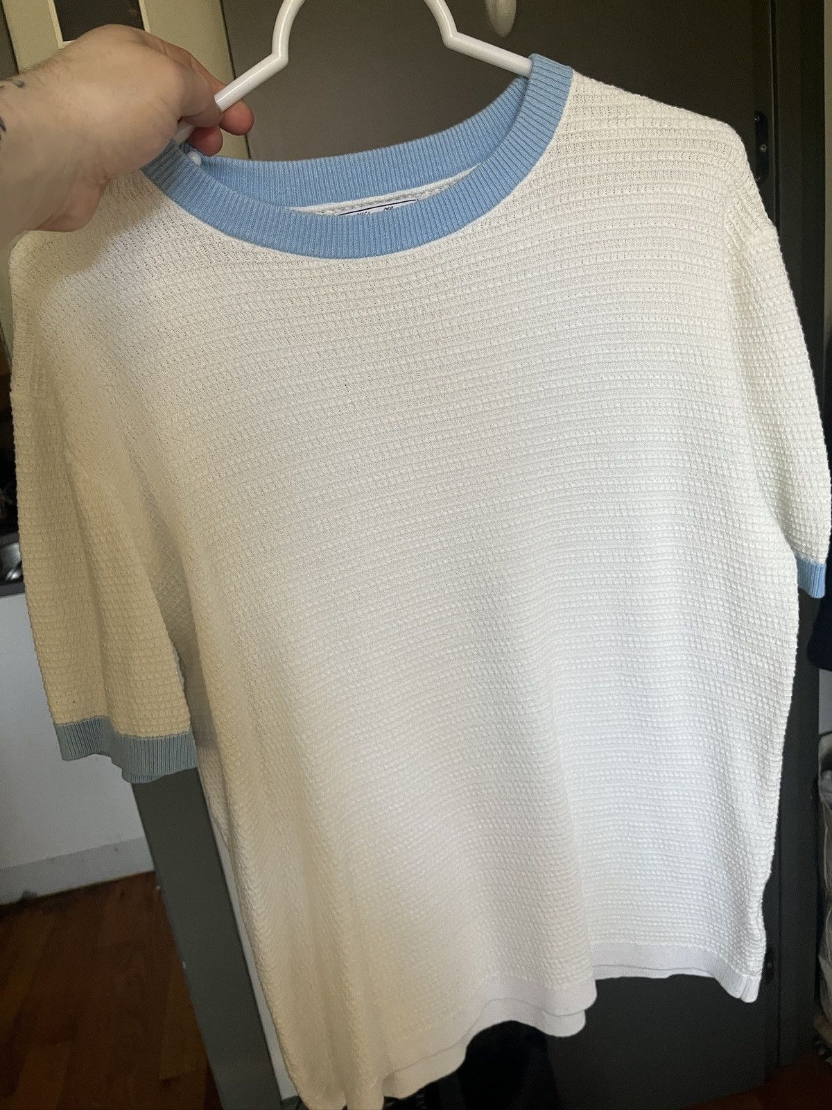 Other Chez Rien Textured Knit Ringer Tee Size US S / EU 44-46 / 1 - 3 Thumbnail