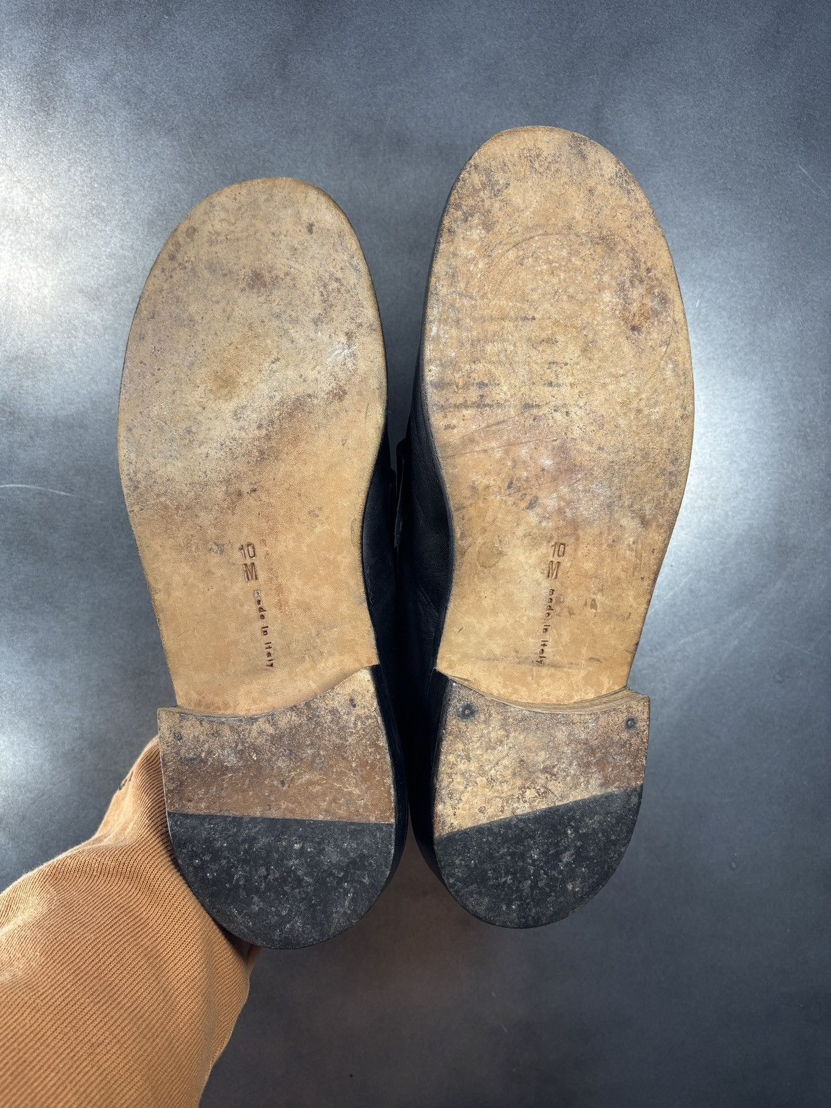 Calvin Klein Vintage Calvin Klein Loafers 1990s CK Made in Italy Leather Size US 9 / EU 42 - 9 Thumbnail