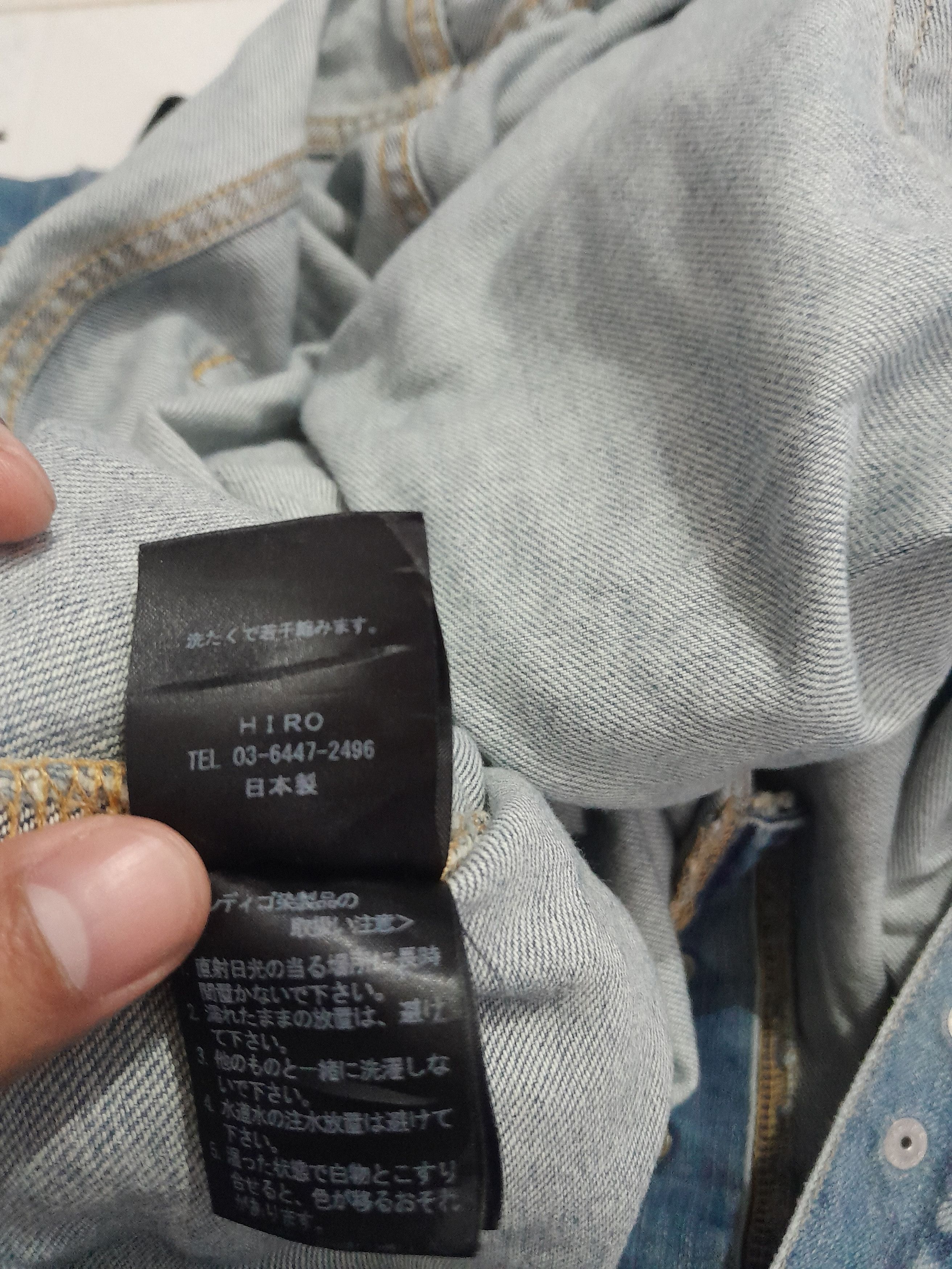 Japanese Brand ❤FINAL DROP❤HIRO TRANSFORMED WAIST PANTS Size US 32 / EU 48 - 11 Thumbnail