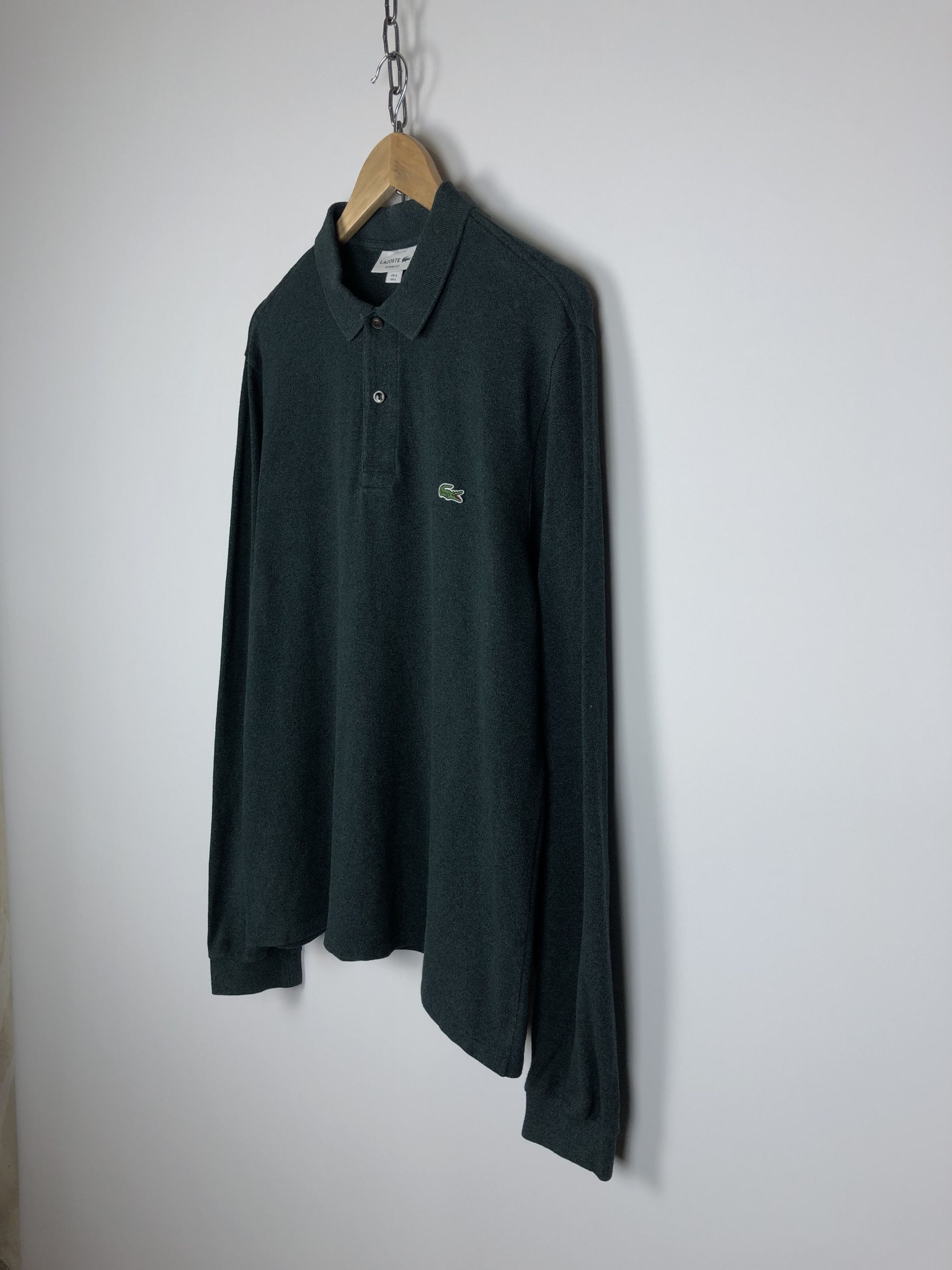 Lacoste Lacoste Long Sleeve Pullover Green Small Logo size L Size US L / EU 52-54 / 3 - 6 Thumbnail