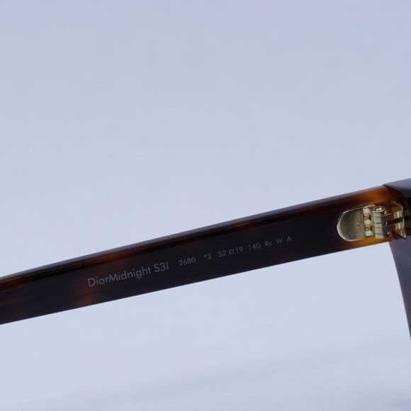 Dior 🕶️ New Dior DIORMIDNIGHT S3I 26B0 Sunglasses - Honey Havana Size ONE SIZE - 7 Thumbnail