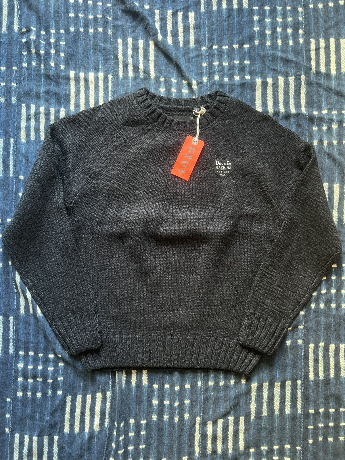 Deus Ex Machina Deus Ex Machina Heart Logo Knitted Sweater Size US L / EU 52-54 / 3 - 1 Thumbnail