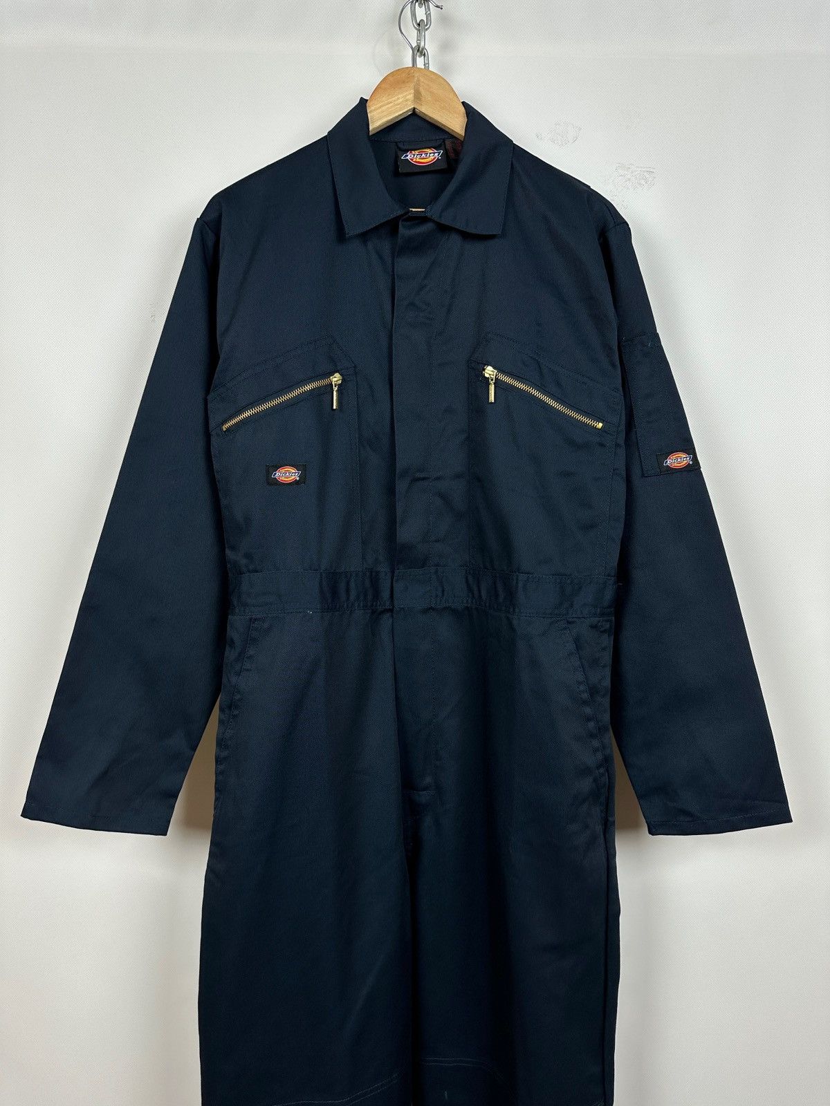 Dickies Vintage Dickies Navy Blue Coverall Overall Workers Jumpsuit Size US 32 / EU 48 - 9 Thumbnail