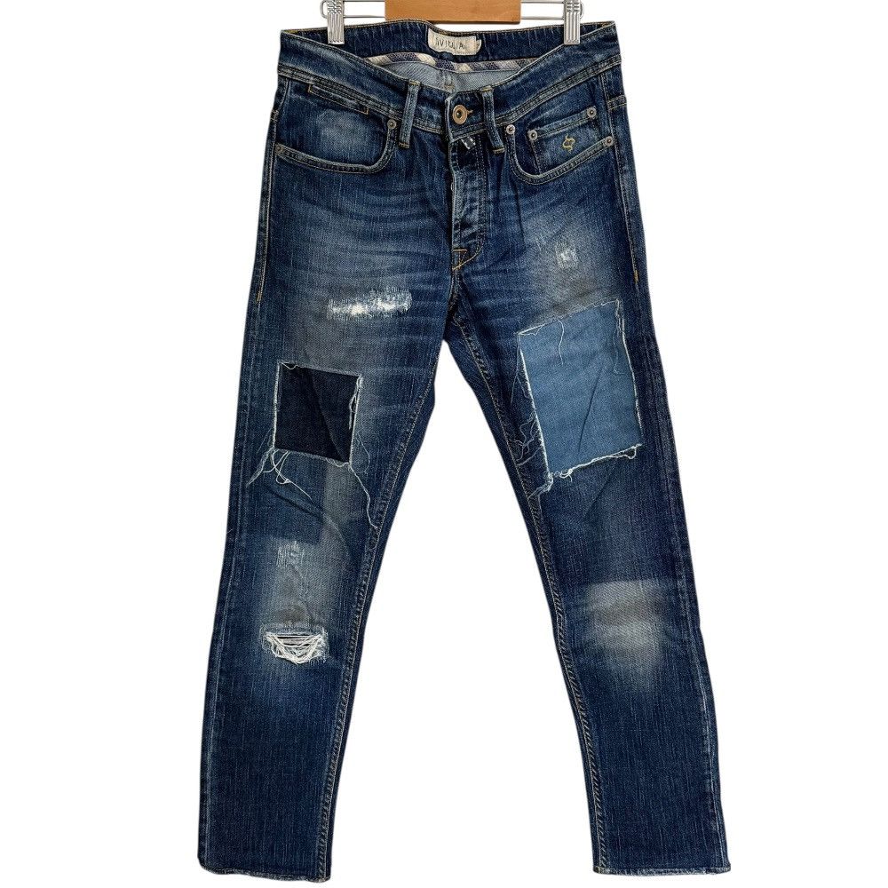 Other SIVIGLIA Patchwork Denim Pants Denim Jeans DUTY FREE for USA