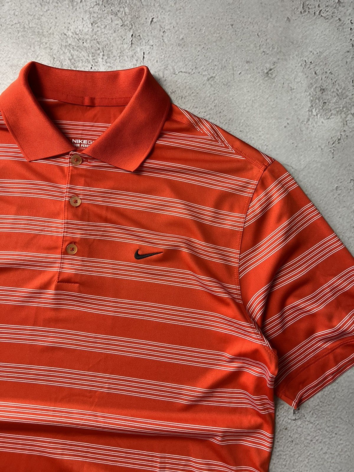 Nike Nike Golf Polo Shirt M short sleeve, Orange Size US M / EU 48-50 / 2 - 2 Thumbnail