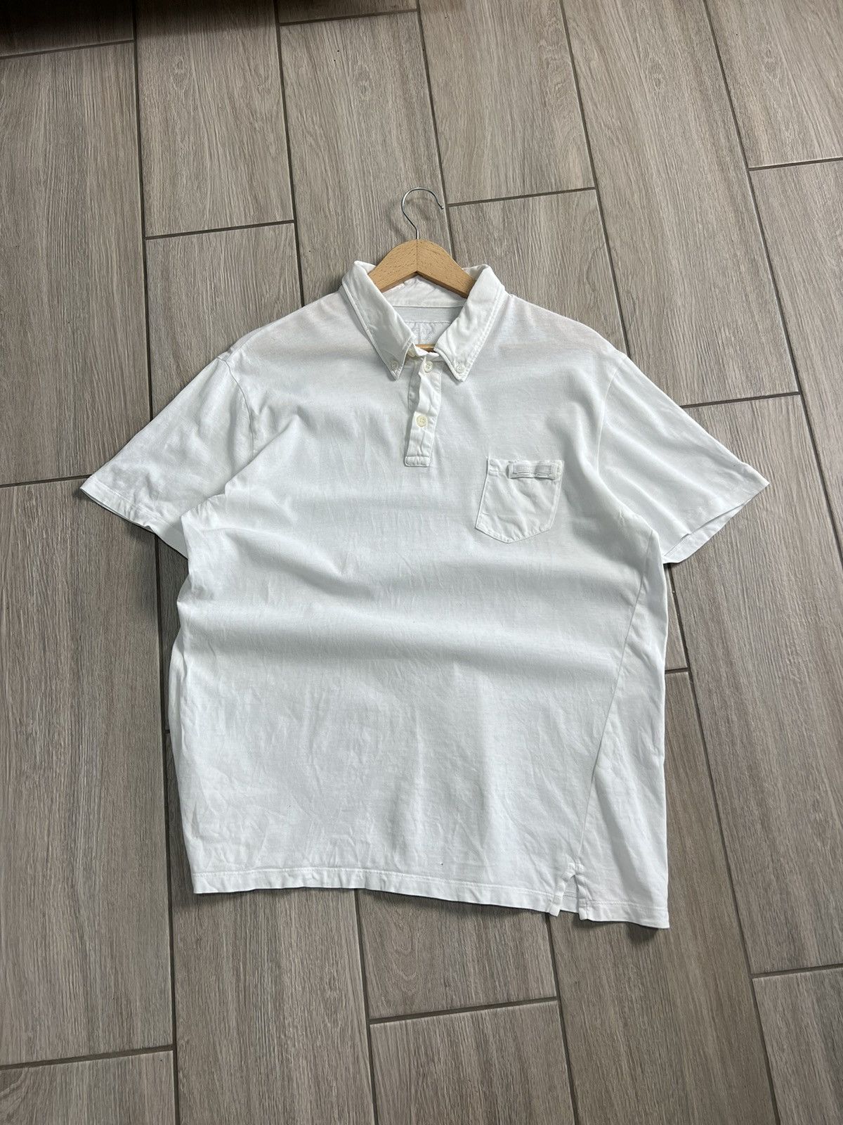 Prada 😍 Prada T-shirt Basic White New Collection Mini Logo Size US L / EU 52-54 / 3 - 2 Thumbnail