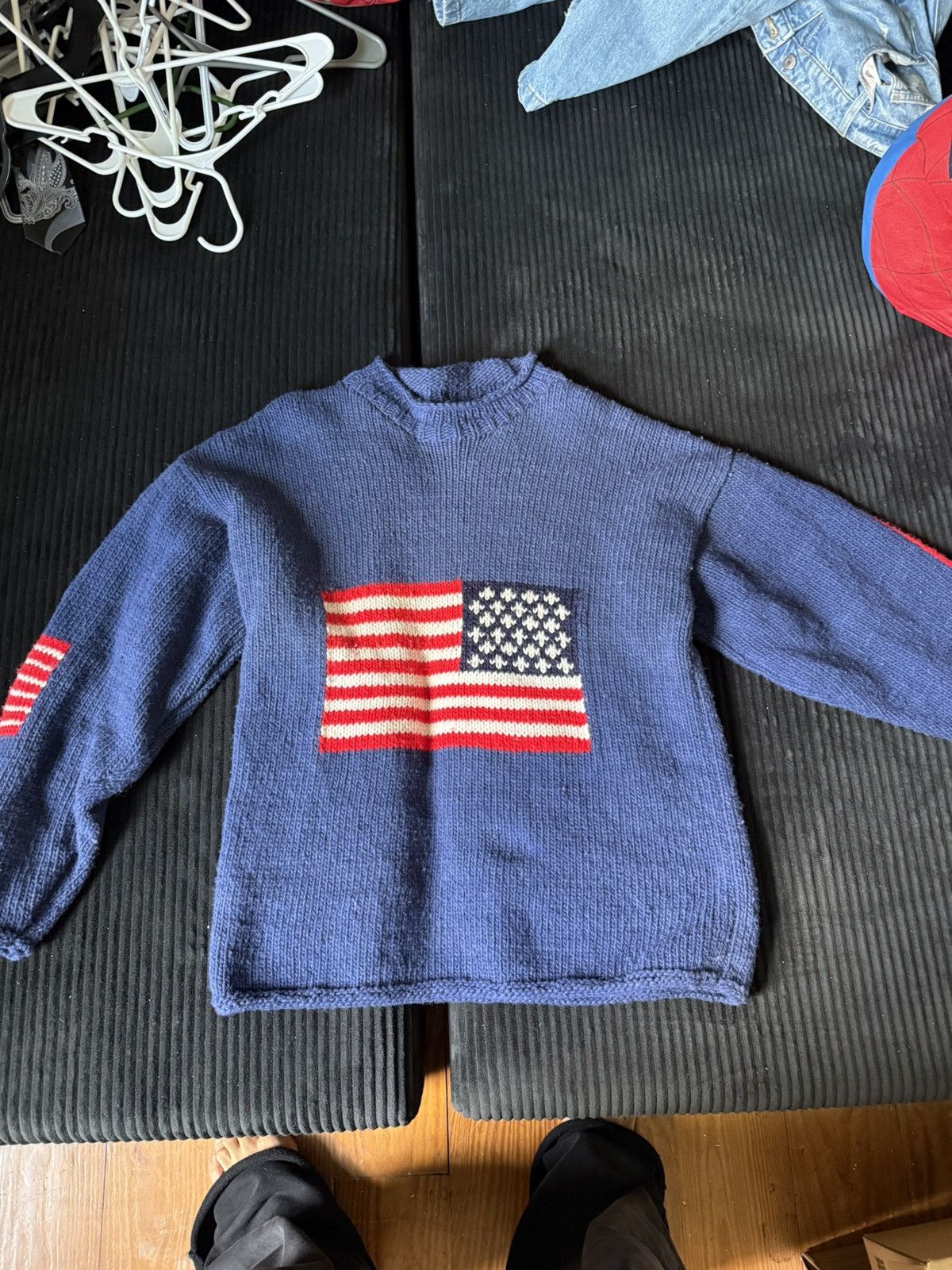 Polo Ralph Lauren PRL American flag hoodie Size US M / EU 48-50 / 2 - 1 Thumbnail