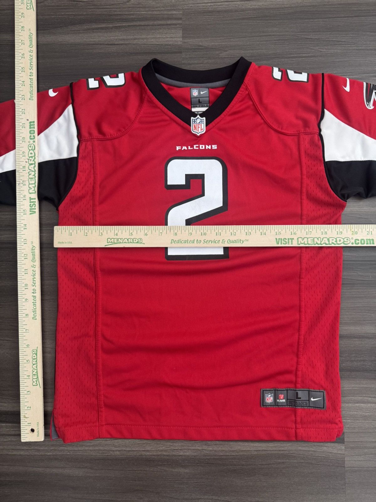 Nike YOUTH LARGE Nike Atlanta Falcons Jersey Matt Ryan #2 Jersey Size US L / EU 52-54 / 3 - 7 Thumbnail