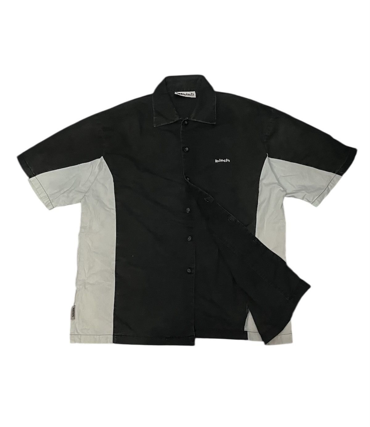 Girl Skateboards BITCH SKATEBOARDS BUTTON UP SHIRT x VINTAGE x RARE Size US M / EU 48-50 / 2 - 2 Thumbnail