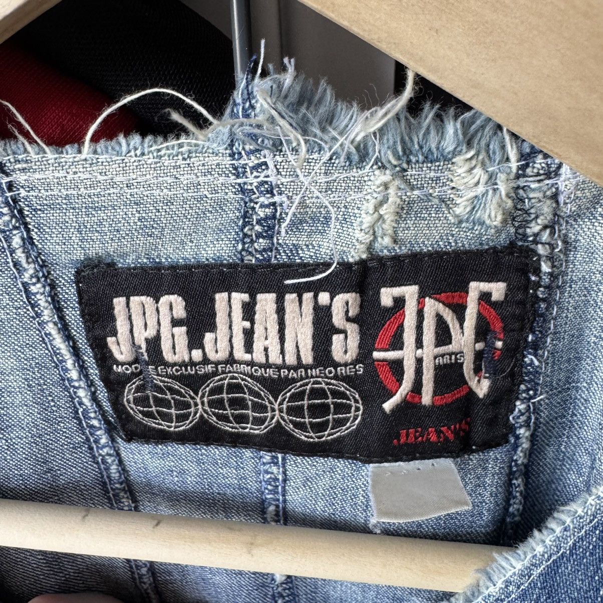 Vintage Jean Paul Gaultier JPG Fray Denim Jacket Size M / US 6-8 / IT 42-44 - 3 Thumbnail