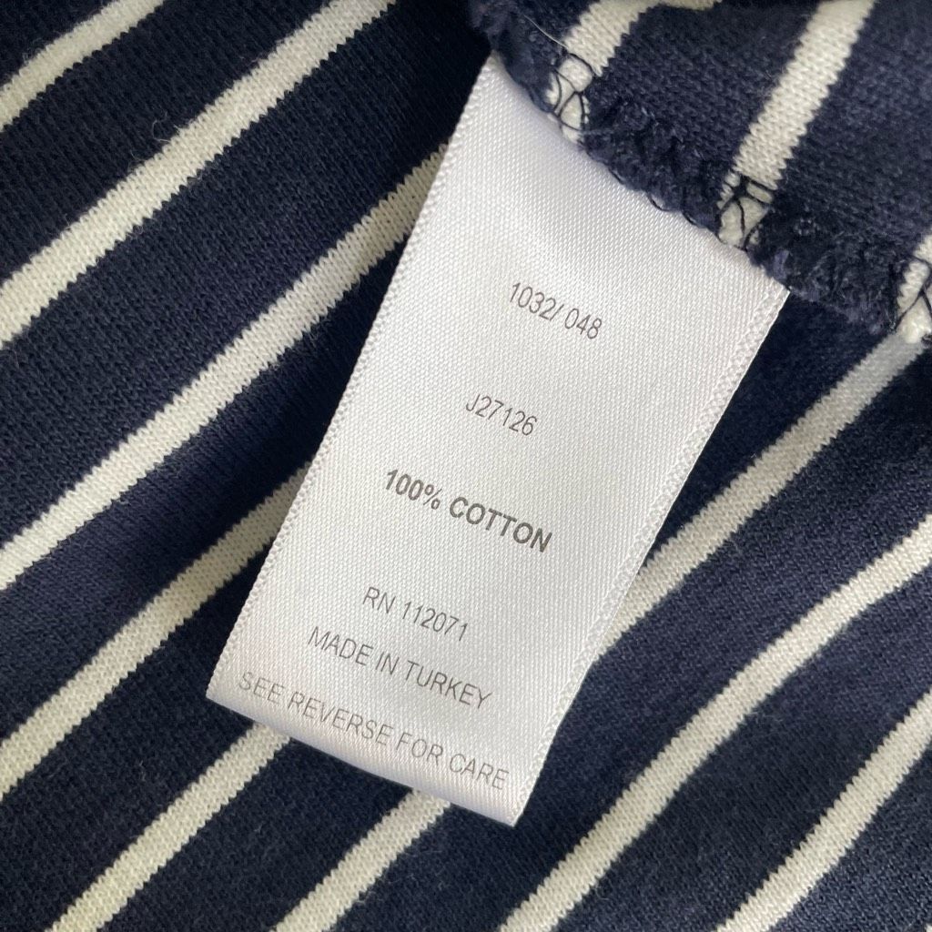 Jigsaw Jigsaw Blue White Stripe Boat Neck Dress S Size S / US 4 / IT 40 - 7 Thumbnail