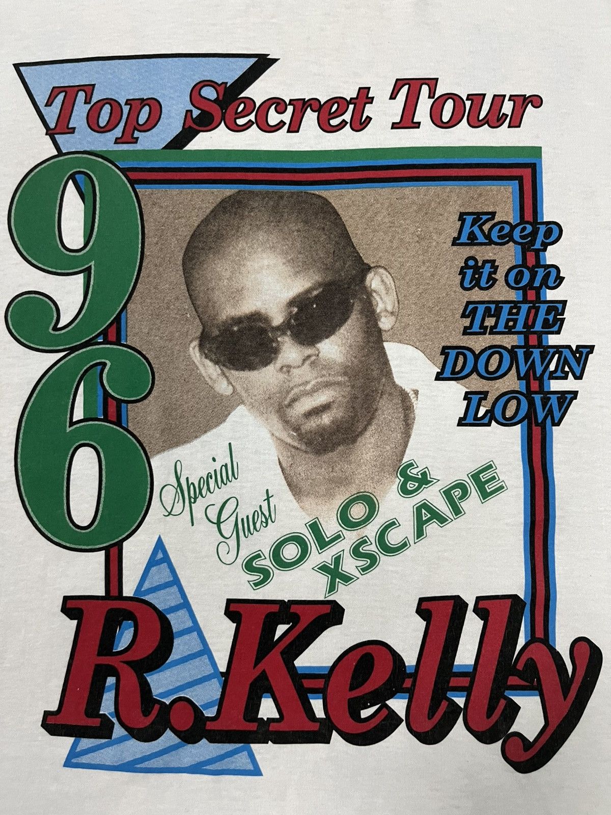 Rap Tees Vintage R.Kelly 90s rap tee Size US XL / EU 56 / 4 - 3 Thumbnail
