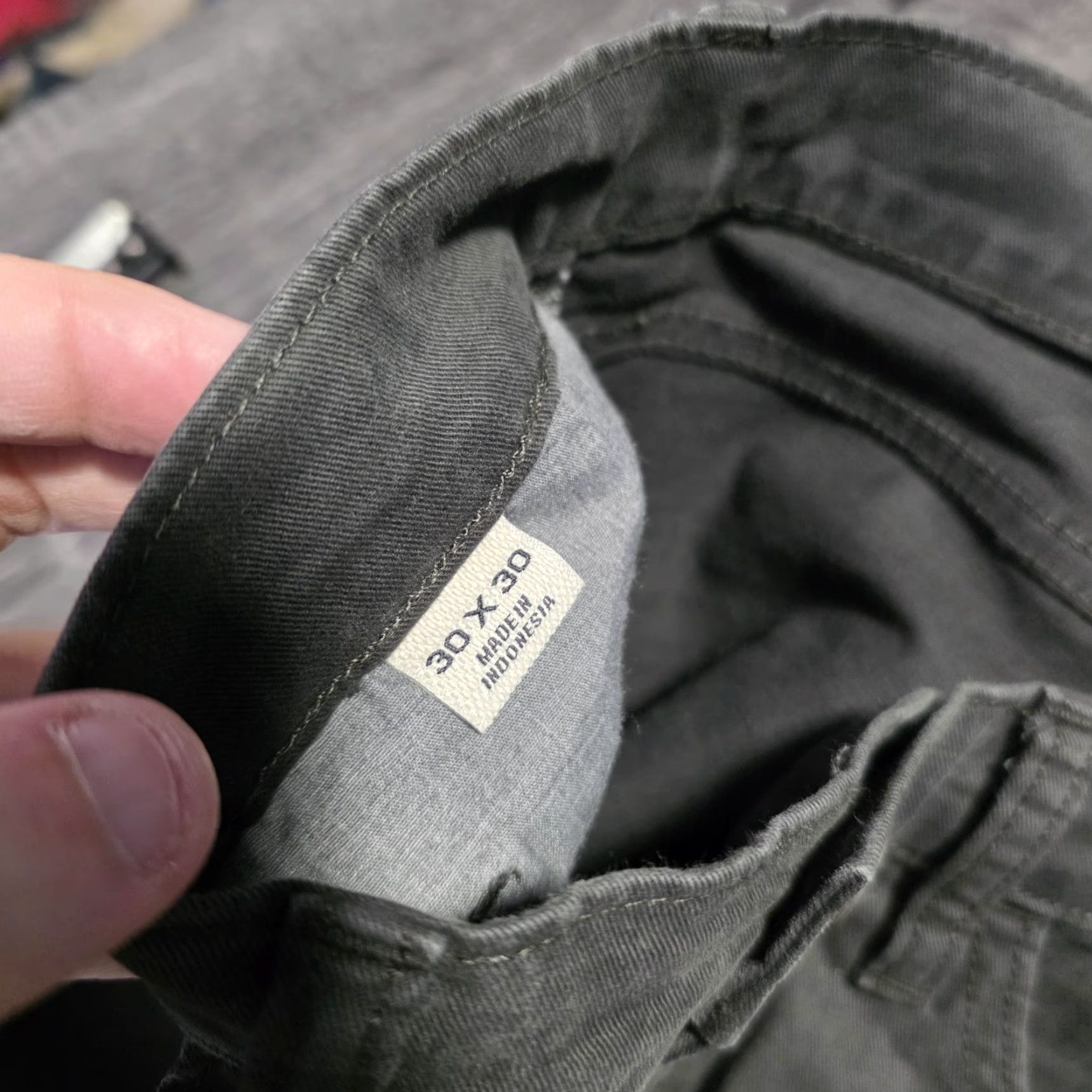 Flint And Tinder Flint And Tinder Tapered Pants Mens 30x30 Gray 5 Pocket Chino Stretch Twill Size US 30 / EU 46 - 6 Thumbnail