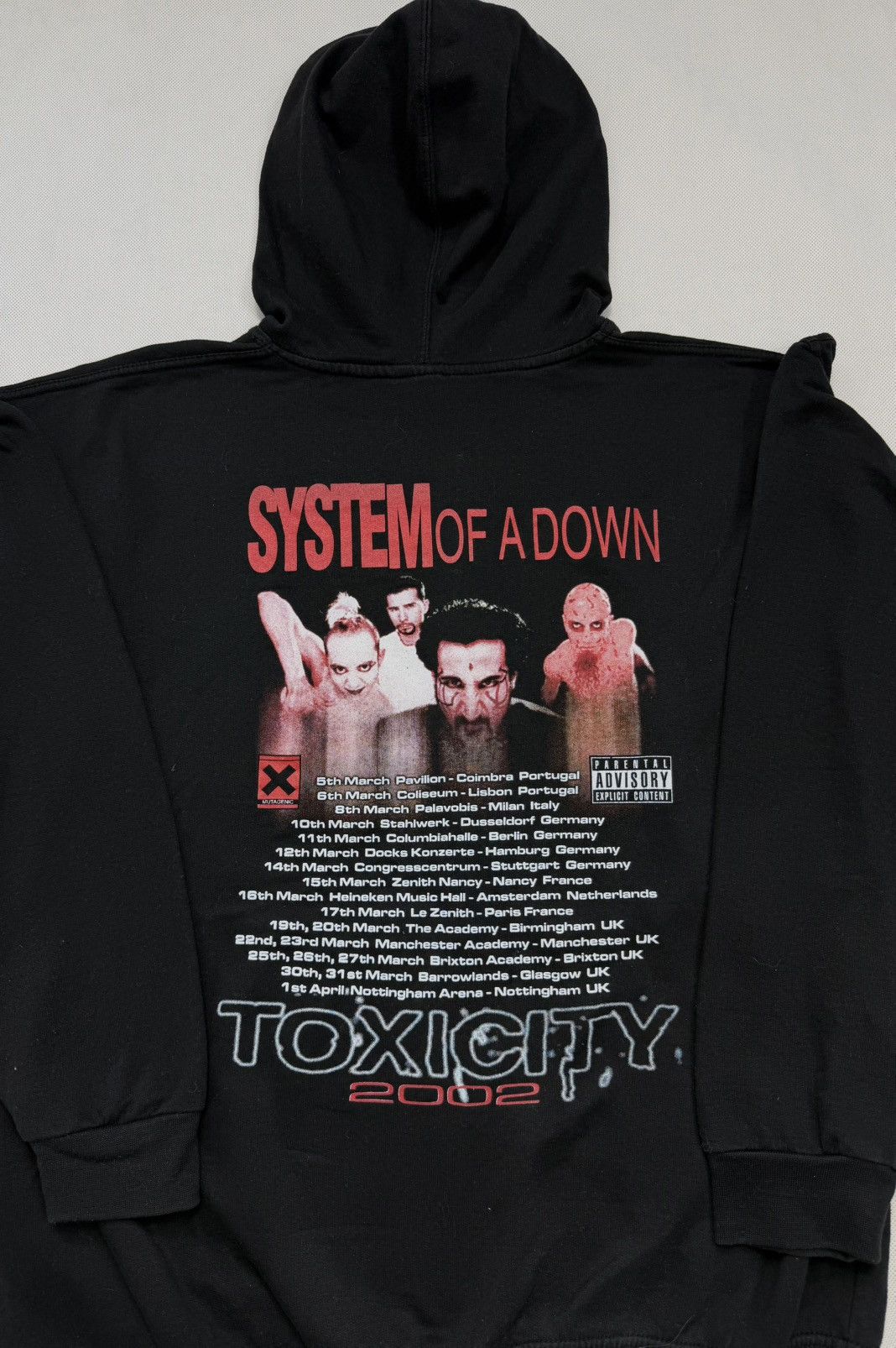 Other Very Rare System Of A Down 2002 Toxiciti Vintage Hoodie Size US XL / EU 56 / 4 - 5 Thumbnail