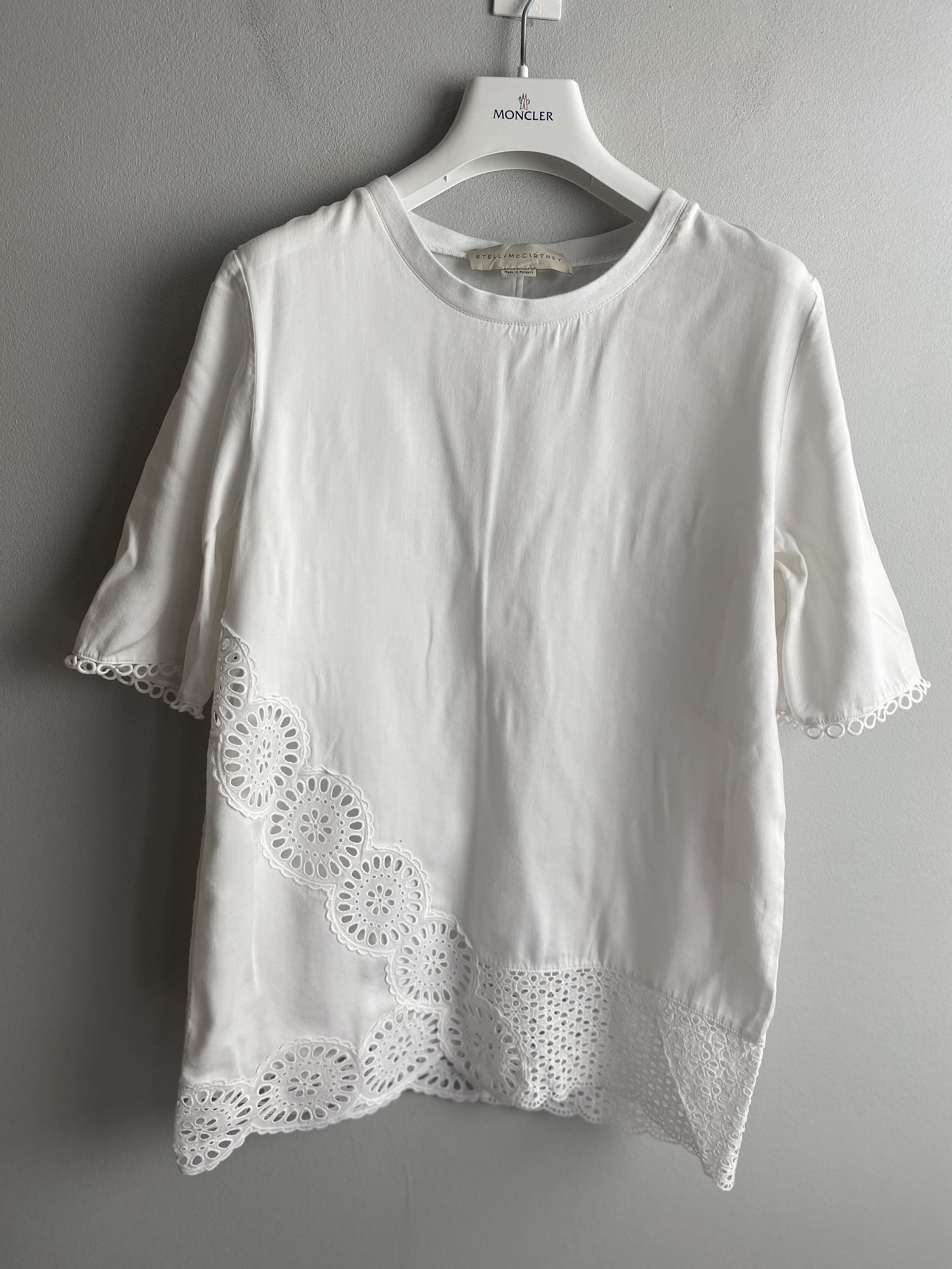 Stella McCartney Stella McCartney lace blouse t-shirt tee Size XS / US 0-2 / IT 36-38 - 1 Thumbnail