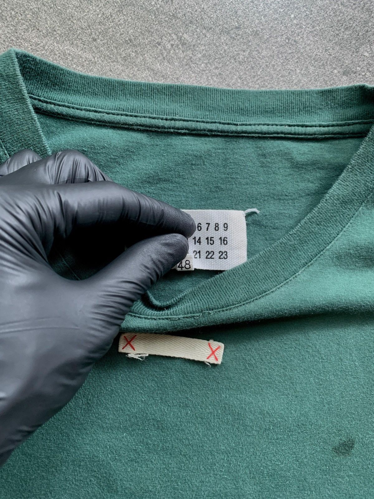Maison Margiela FREE TAX! Name Tag Logo tee Size US M / EU 48-50 / 2 - 8 Thumbnail