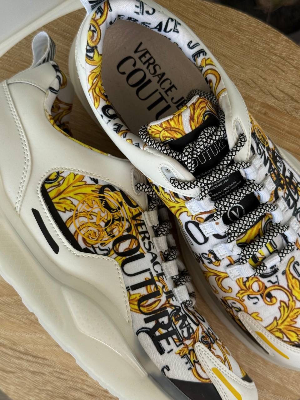 Versace Jeans Couture Versace Jeans Couture Sneakers White (74YA3S1B) Size US 10 / EU 43 - 7 Thumbnail