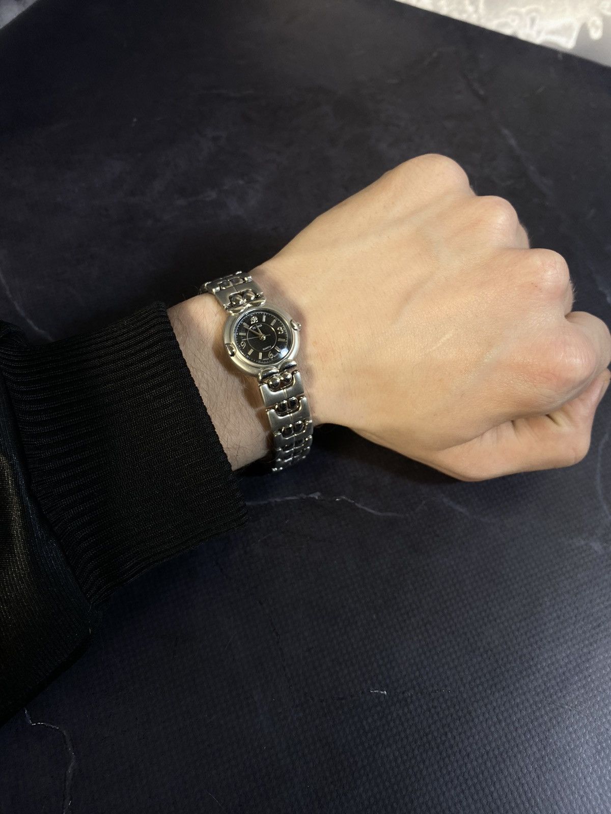 Jewelry Bijoux Terner Black Dial Quartz Watch Japanese Brand Size ONE SIZE - 1 Thumbnail