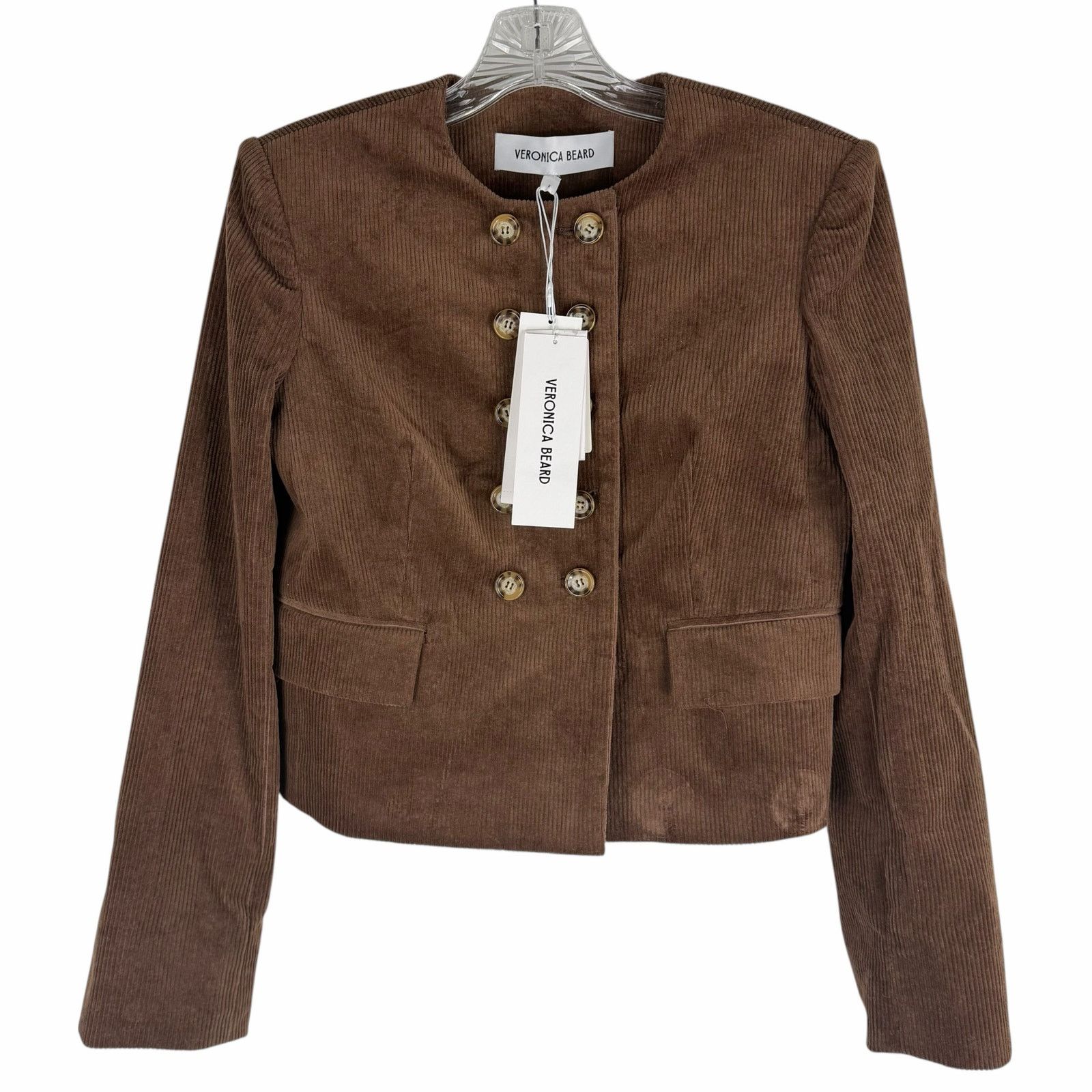 Veronica Beard Veronica Beard Bentley Double Breasted Corduroy Jacket 2 Size XS / US 0-2 / IT 36-38 - 4 Thumbnail