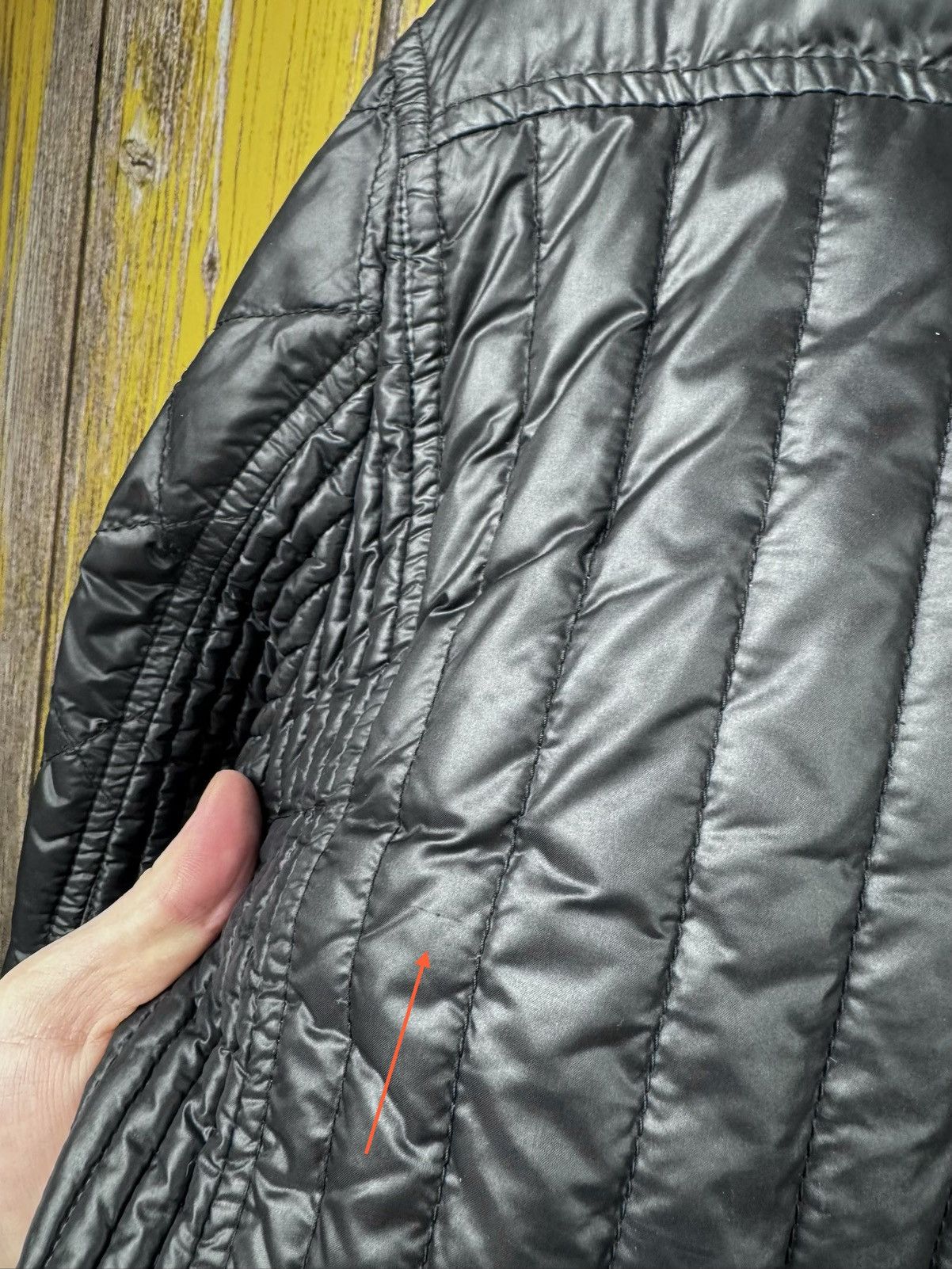 Moncler Moncler Aristide Down Puffer Biker Bomber Jacket Vintage Size US L / EU 52-54 / 3 - 21 Thumbnail