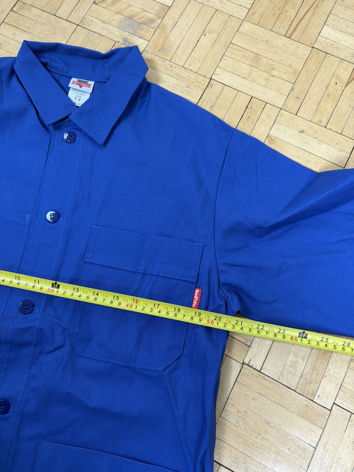 Vintage berjac French chore coat jacket Size US M / EU 48-50 / 2 - 7 Thumbnail
