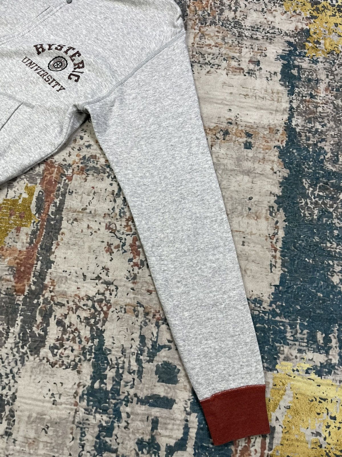 Hysteric Glamour Vtg 90s Hysteric Glamour University Zipper Sweatshirt Size US S / EU 44-46 / 1 - 7 Thumbnail