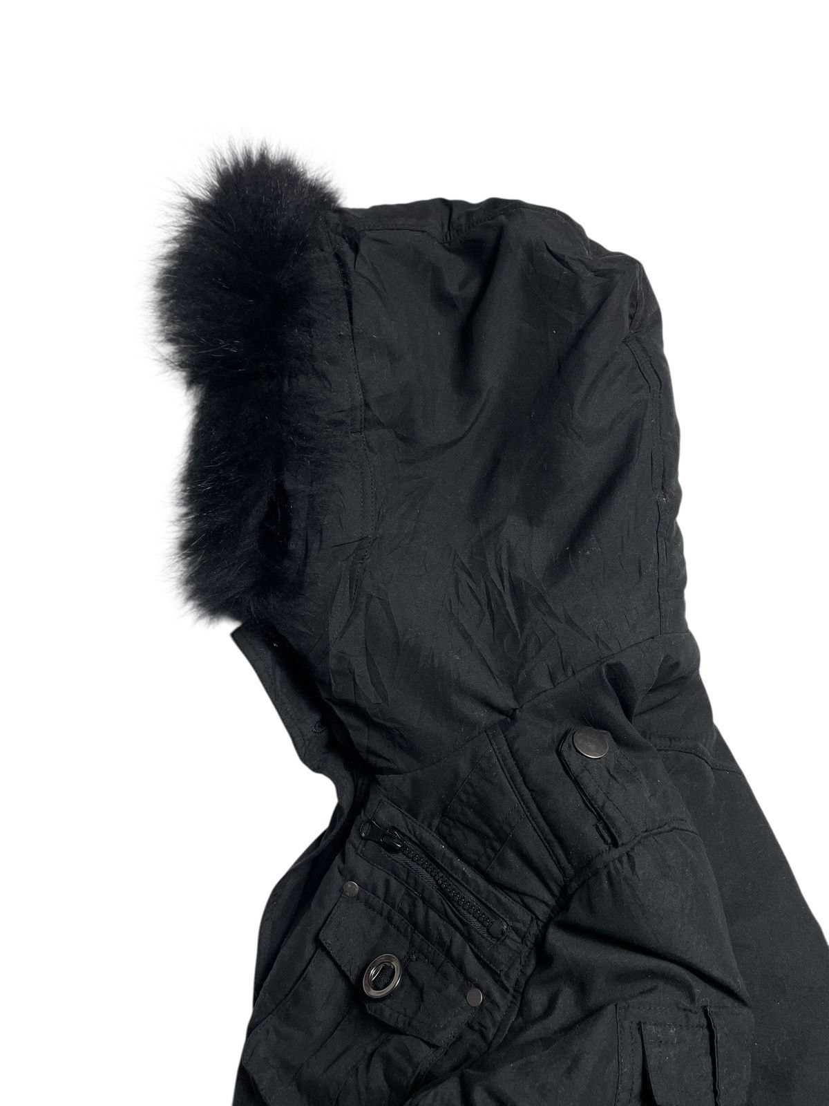BUFFALO BOBS 2000’s Seduire - Vkei Style Fur Parka Jacket Size US M / EU 48-50 / 2 - 8 Thumbnail