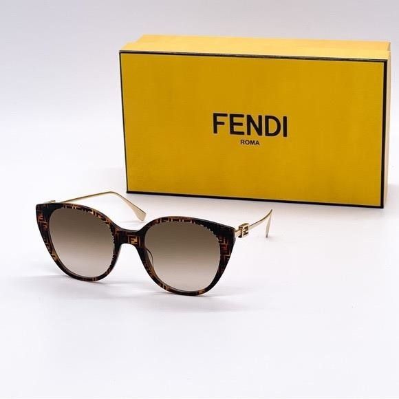 Fendi NEW Authentic FENDI FE400471 55F WOMEN'S SUNGLASSES FENDI Size ONE SIZE - 5 Thumbnail