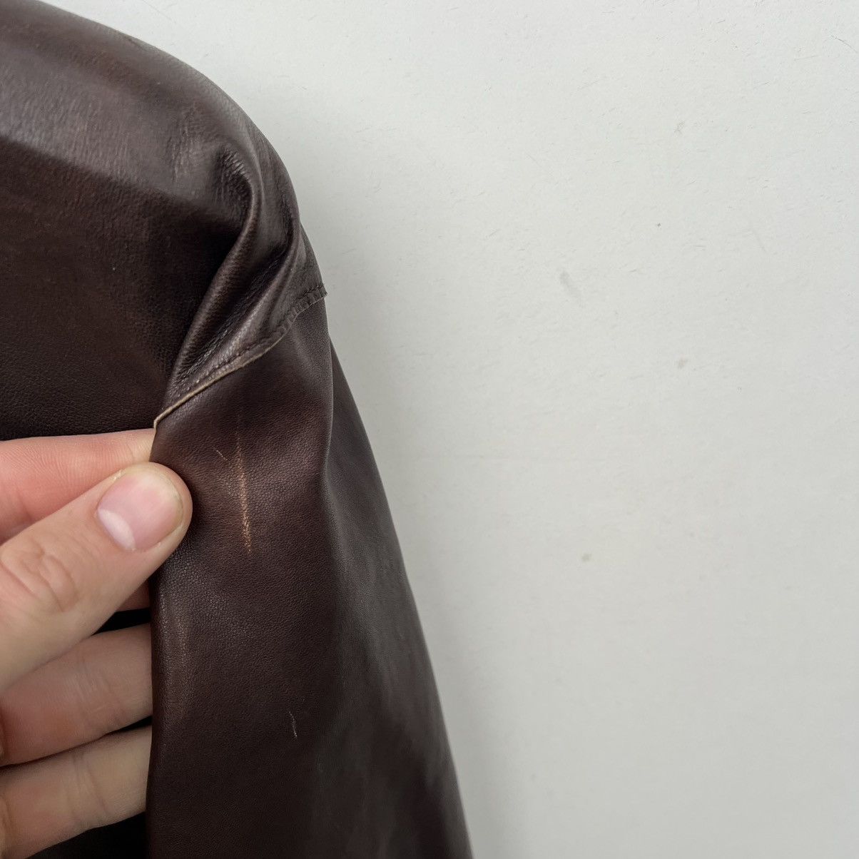 Gieves & Hawkes GIEVES & HAWKES leather jacket vintage Size US L / EU 52-54 / 3 - 9 Thumbnail