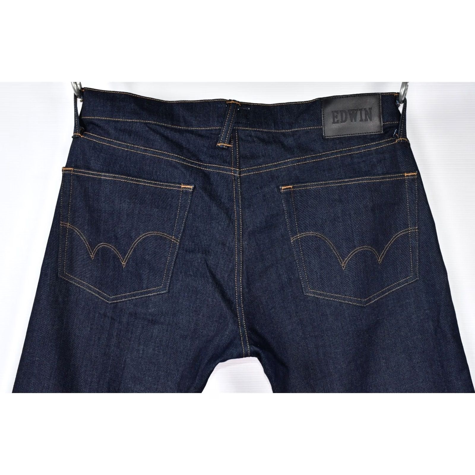 Edwin Edwin Jeans ED-75 Slim Tapered Black Men W34/L34 Binary? Size US 34 / EU 50 - 3 Thumbnail