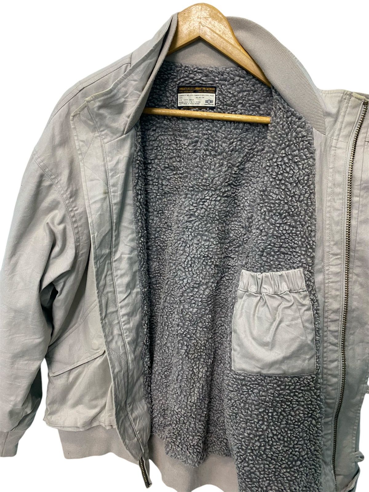 Vintage Vintage bomber jacket community military works Size US L / EU 52-54 / 3 - 6 Thumbnail