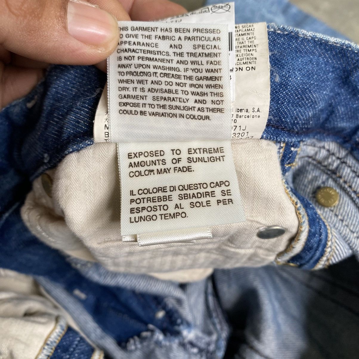 Diesel 2000s Diesel Doozy Distresed Pants Size US 27 - 14 Thumbnail