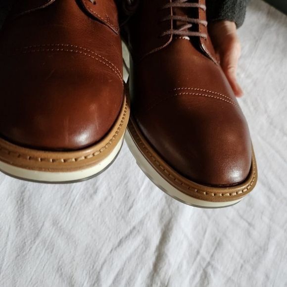 Ecco Ecco ST. 1 Hybrid Derby Cognac Sz. 7-7.5 Shoe Size US 7 / EU 40 - 8 Thumbnail