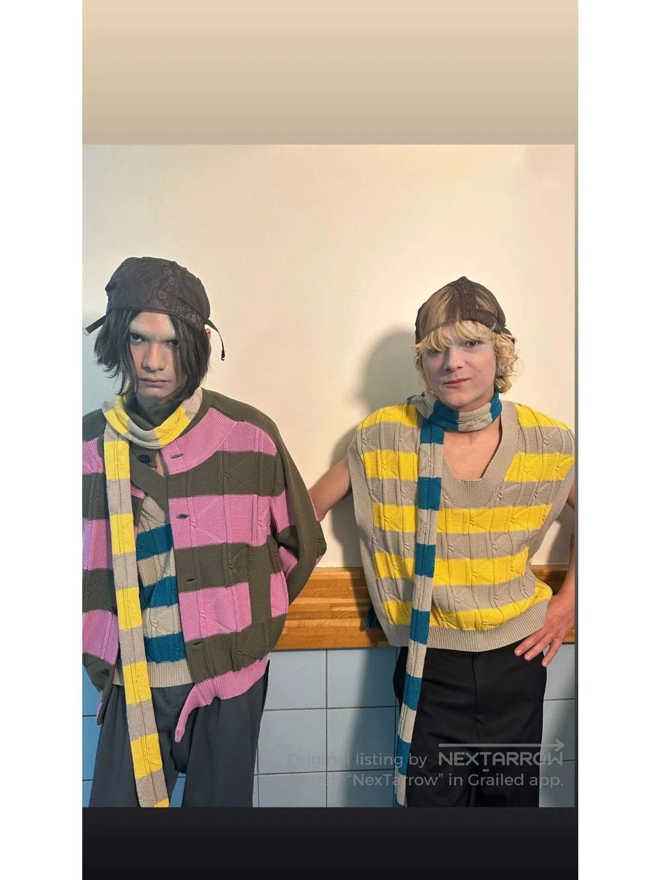 Kiko Kostadinov Kiko Kostadinov Yellow Stripe Vest. Size L / US 10 / IT 46 - 6 Thumbnail