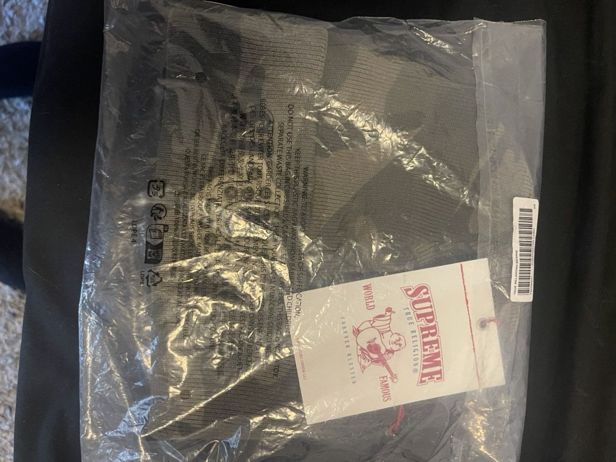Supreme × True Religion Supreme x True Religion Olive Camo Beanie Size ONE SIZE - 6 Thumbnail