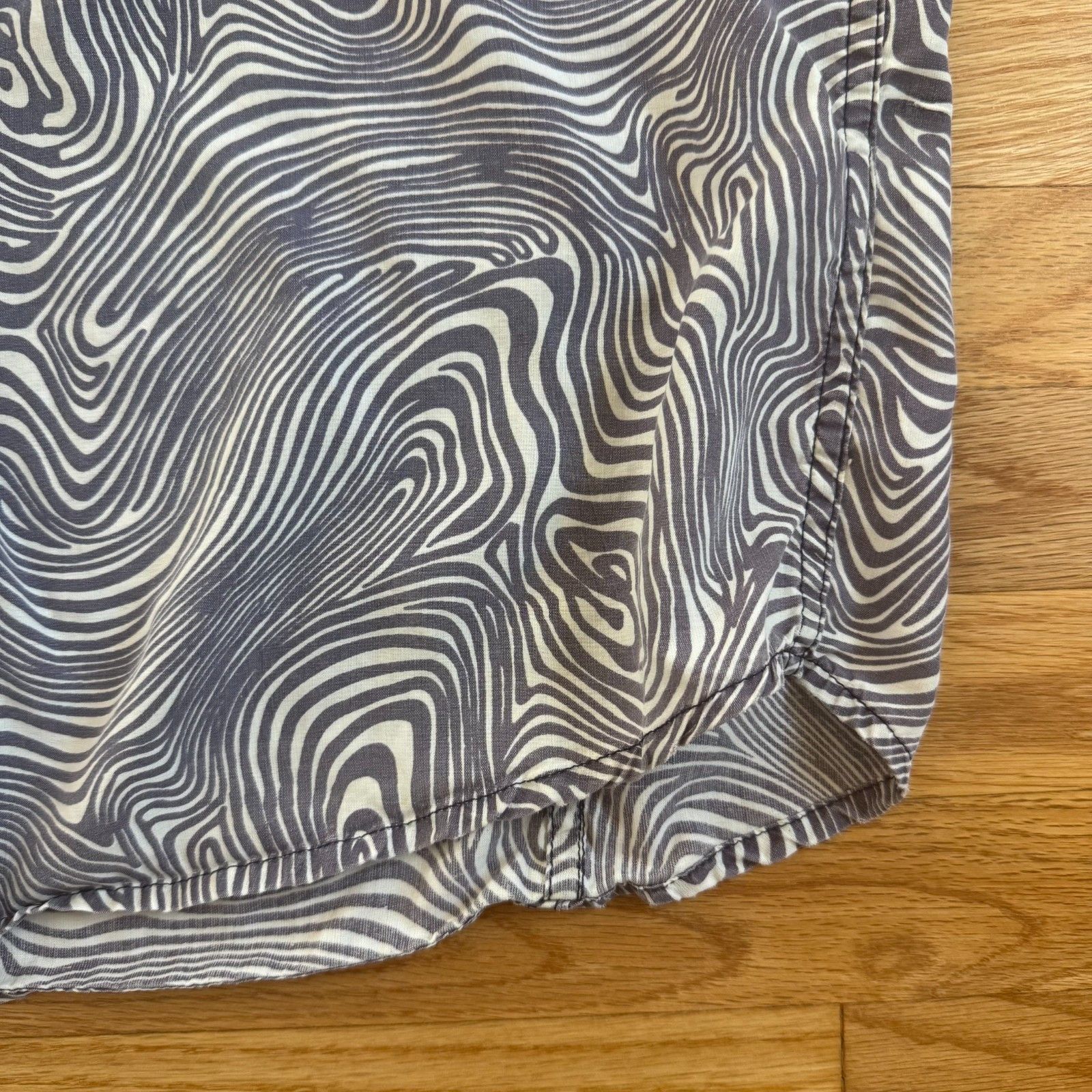 Corridor Corridor SS22 In Bloom Lyocell Contour Print Vacation Shirt Size US L / EU 52-54 / 3 - 9 Thumbnail