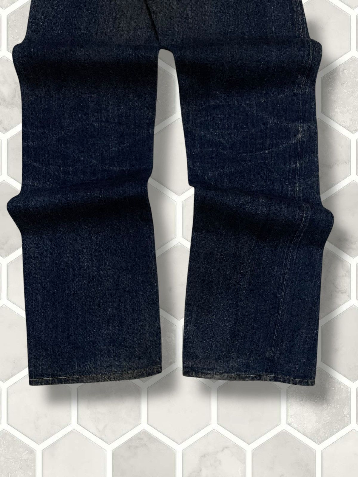 Sugar Cane Vintage Rare 1990s Japan Designer Sugar Cane Selvedge Denim Size US 27 - 11 Thumbnail