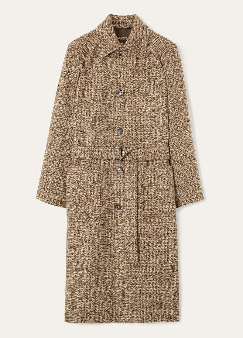 Loro Piana o1w1db10226 FAP4034 Owen Coat in Brown Size US L / EU 52-54 / 3 - 1 Thumbnail