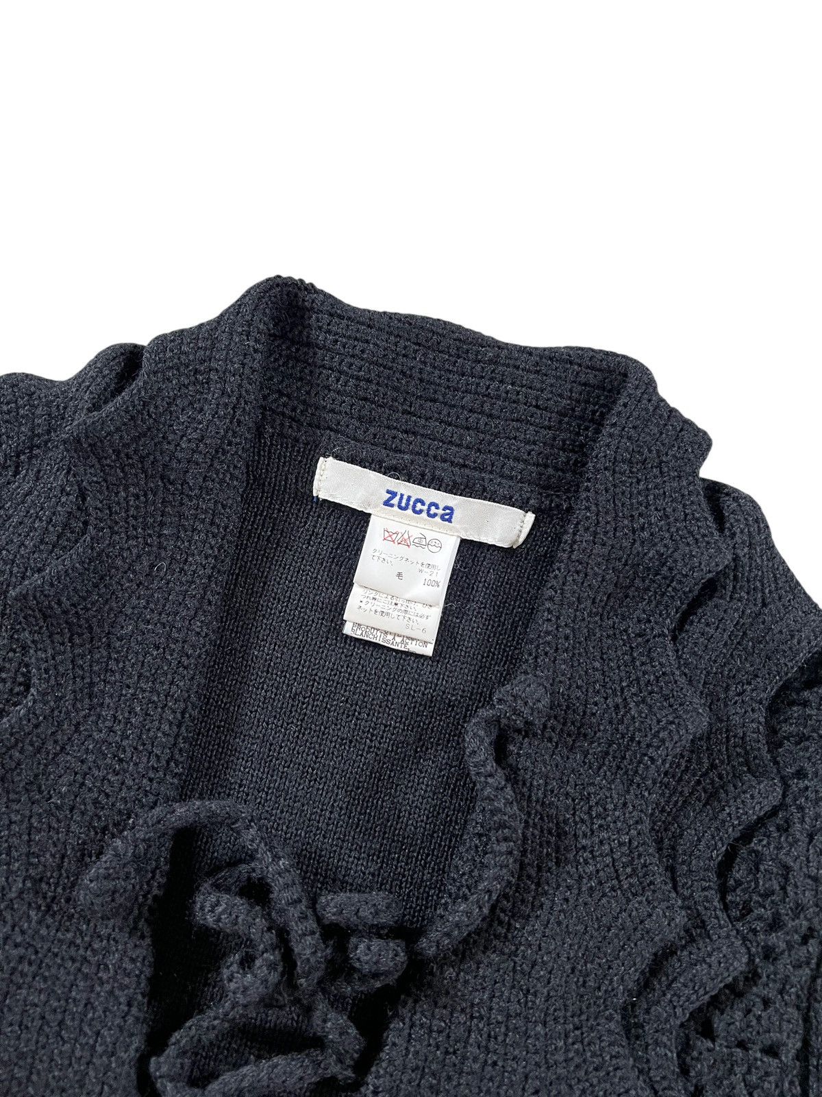 CABANE de ZUCCa 1990 Zucca Gothic Cardigan Size XS / US 0-2 / IT 36-38 - 7 Thumbnail