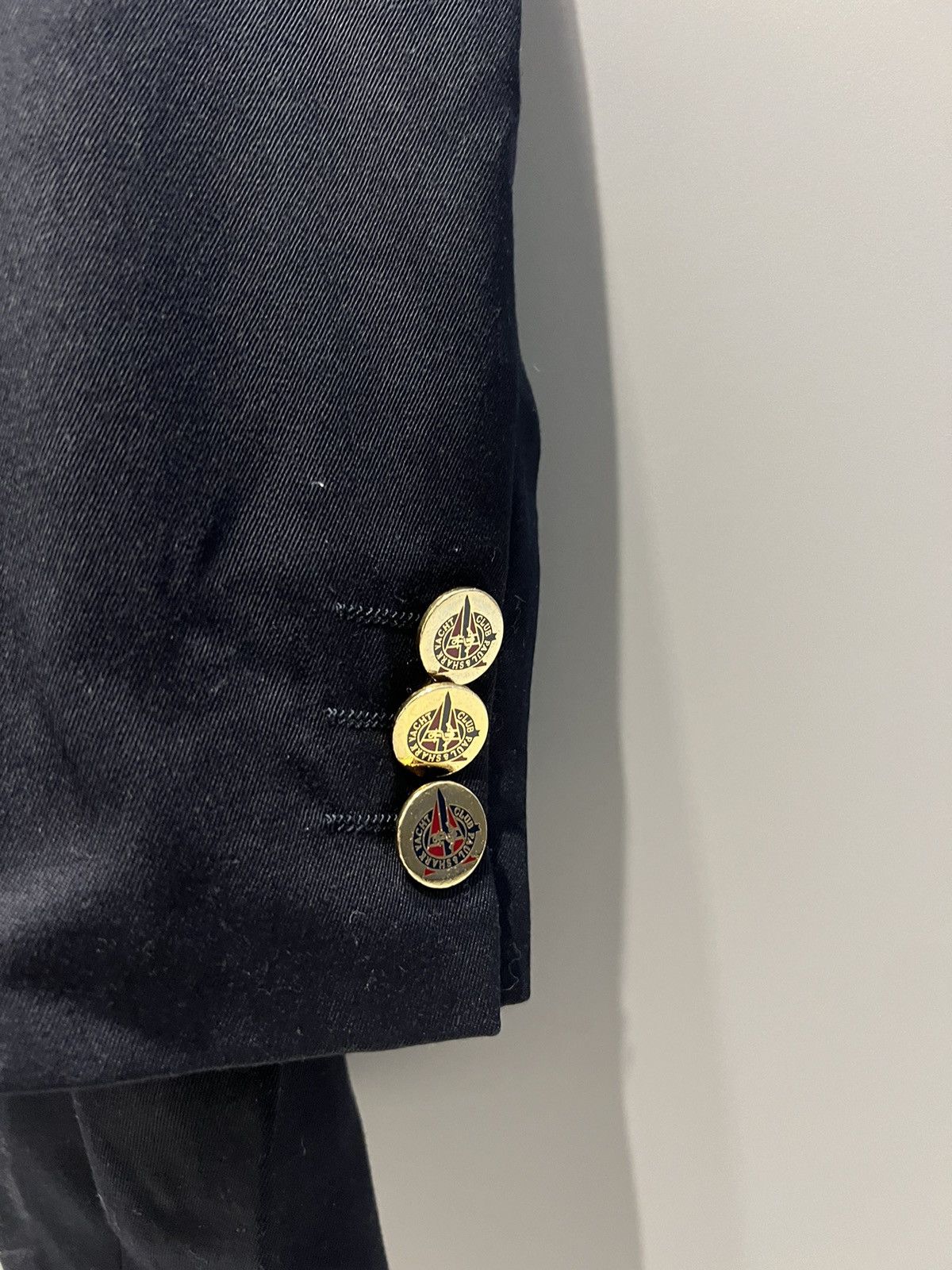 Paul & Shark Paul Shark Double Breasted Blazer Black Gold Buttons Classic Size US L / EU 52-54 / 3 - 19 Thumbnail
