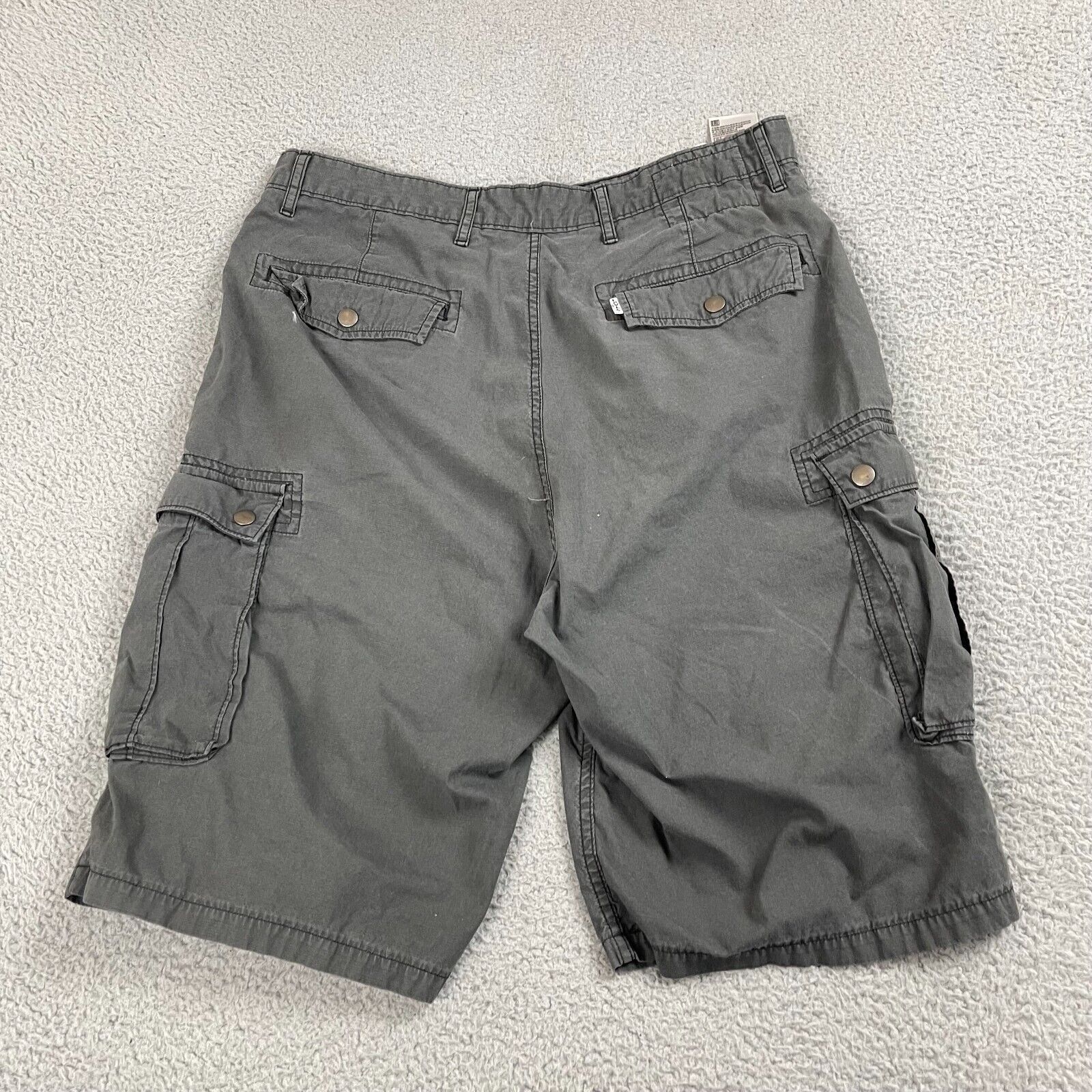 Levi's Levis Cargo Shorts Flat Front 100% Cotton Stretch Pull On Size US 34 / EU 50 - 2 Thumbnail