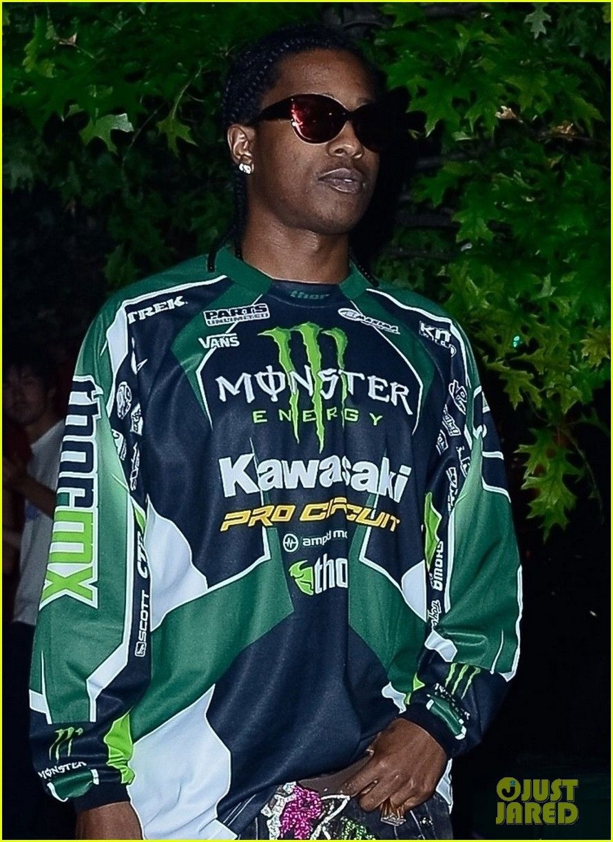 Grail Kawasaki Monster Energy Asap Rocky Style Moto Jersey