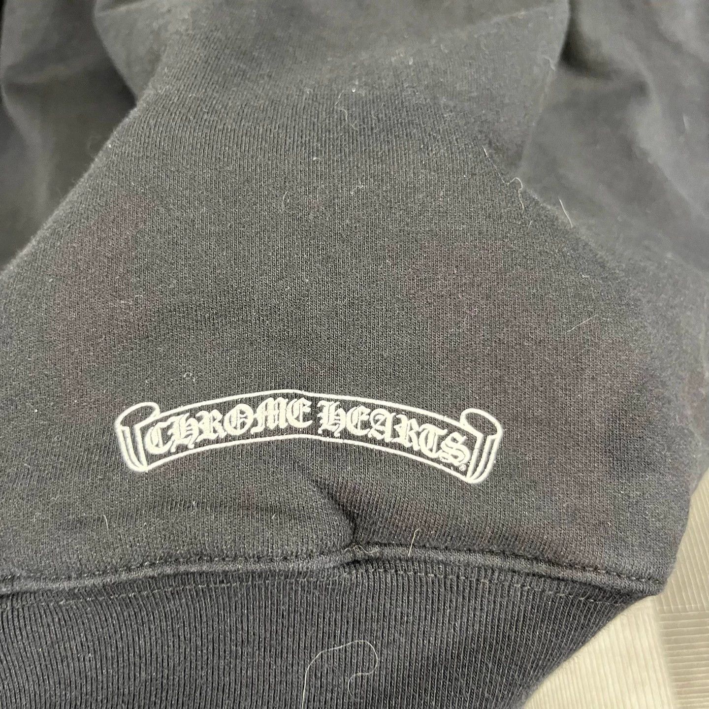 Chrome Hearts Chrome Hearts Sanskrit script arm zip hoodie blk S Size US S / EU 44-46 / 1 - 6 Thumbnail