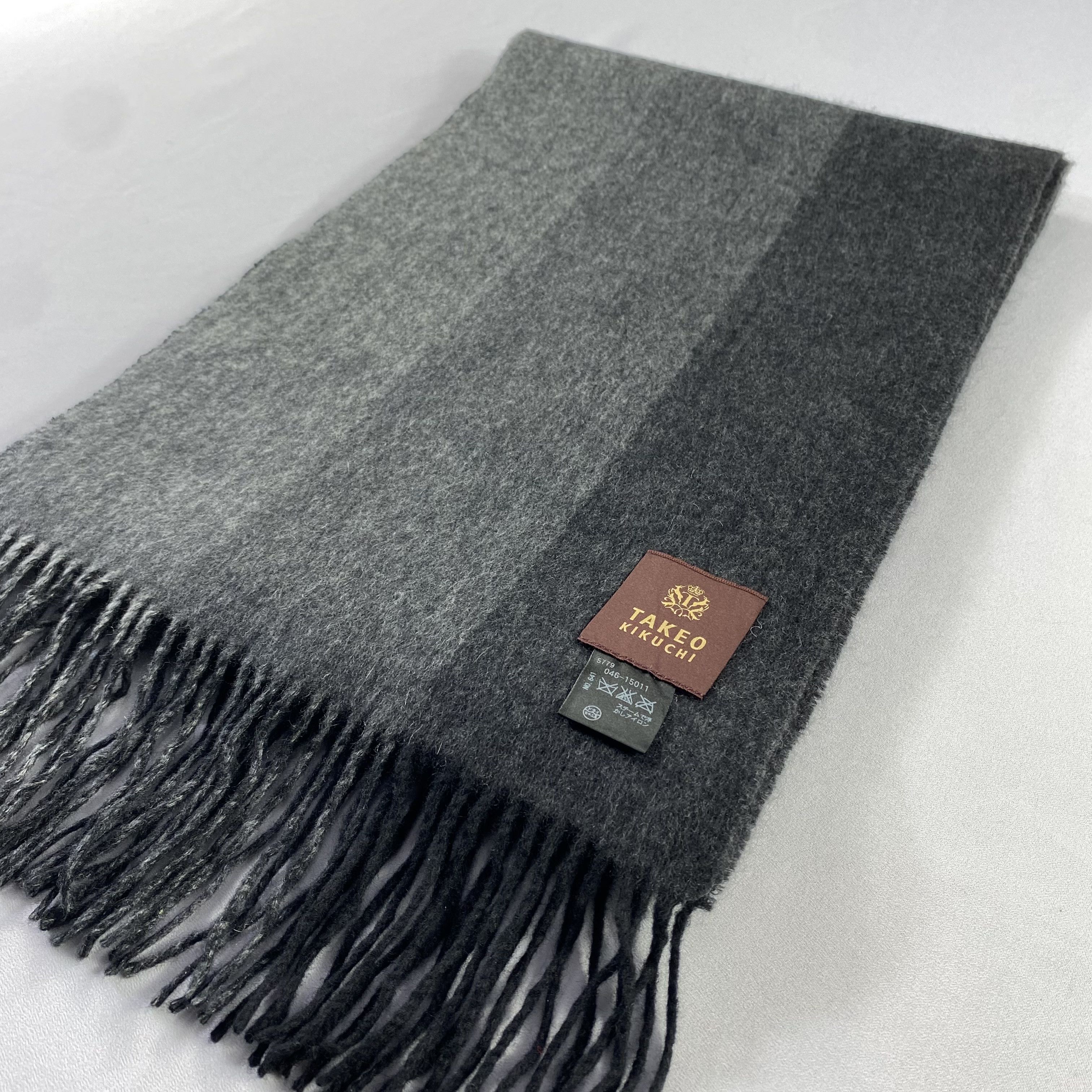 Takeo Kikuchi Takeo Kikuchi Scarf Neck Wrap Cashmere Muffler Size ONE SIZE - 3 Thumbnail