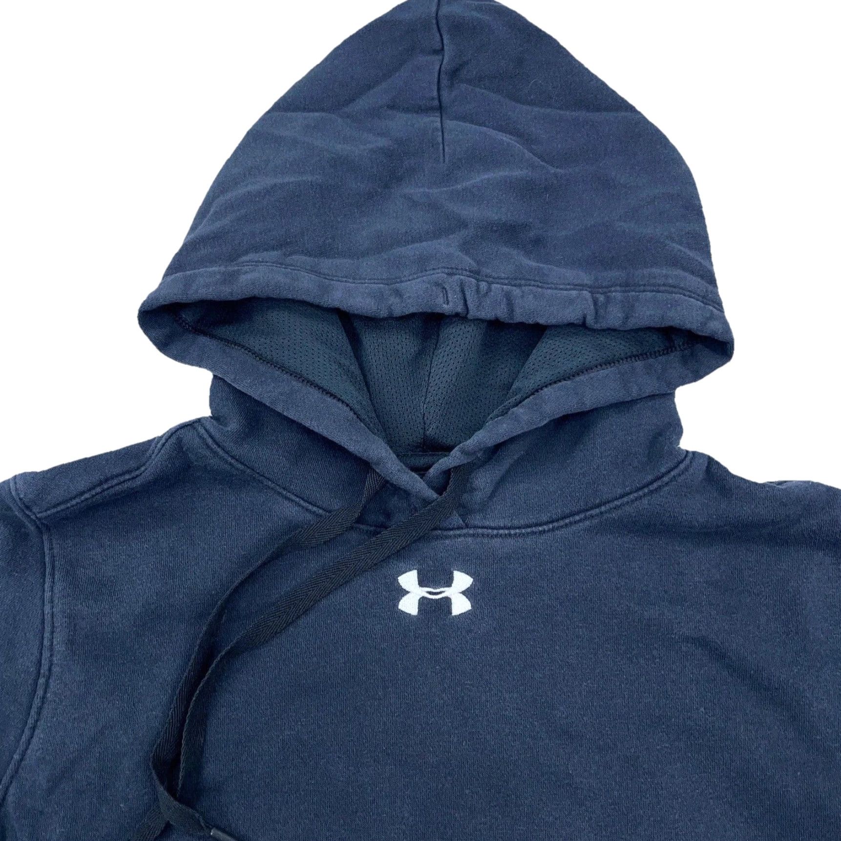 Under Armour Under Armour Hoodie Women Small Black Sweatshirt Cotton Logo Pullover All Seasons Lightweight Hooded Pants? Size S / US 4 / IT 40 - 2 Thumbnail