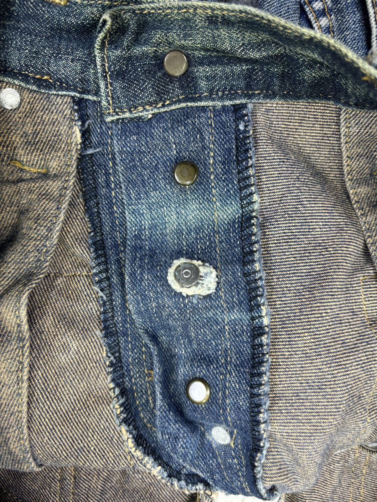 20471120 Archival AW2000 20471120 PAPER RECYCLED DENIM F773 Size US 32 / EU 48 - 14 Thumbnail