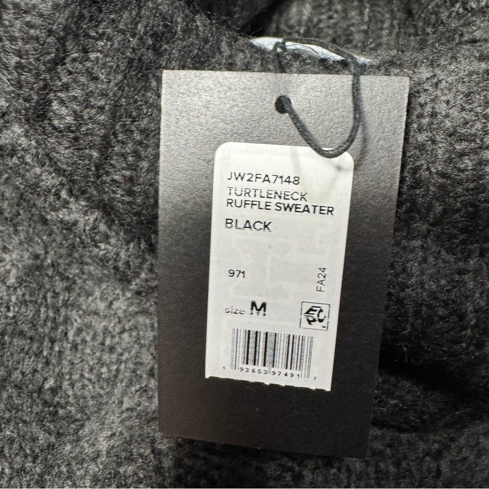 Joe's NWT New $278 Joe's Jeans Ruffle Sleeve Cable Knit Turtlenec Size M / US 6-8 / IT 42-44 - 6 Thumbnail