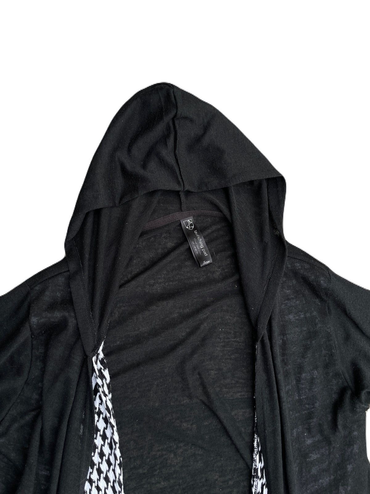 If Six Was Nine 2000s Japanese archive Vkei Layered Docking Sheer Cardigan Size US M / EU 48-50 / 2 - 5 Thumbnail